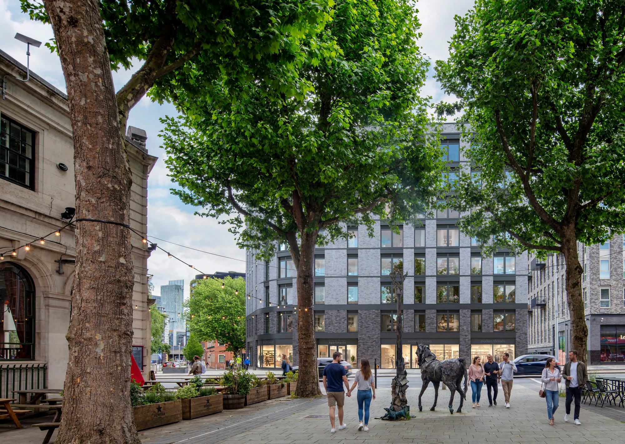 Islington Parkside from the park